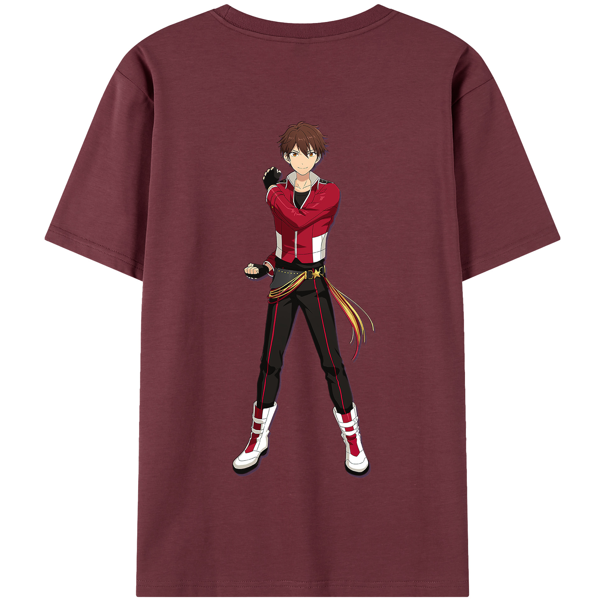 （画像用） あんさんぶるスターズ! Ensemble Stars 綿100％半袖Tシャツ（背面プリント）